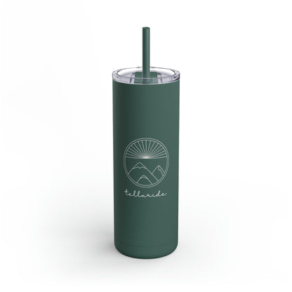 Telluride Tumbler Skinny Matte, 20oz - Telluride Shop