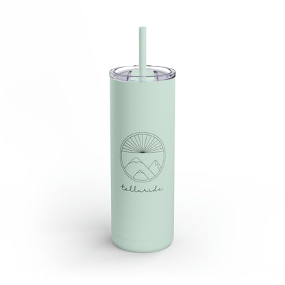 Telluride Tumbler Skinny Matte, 20oz - Telluride Shop