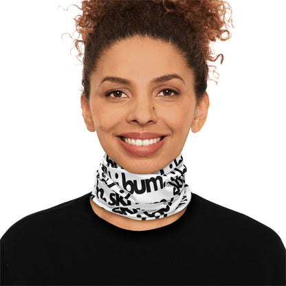 Unisex "Ski Bum" Winter Neck Gaiter With Drawstring - Telluride Shop