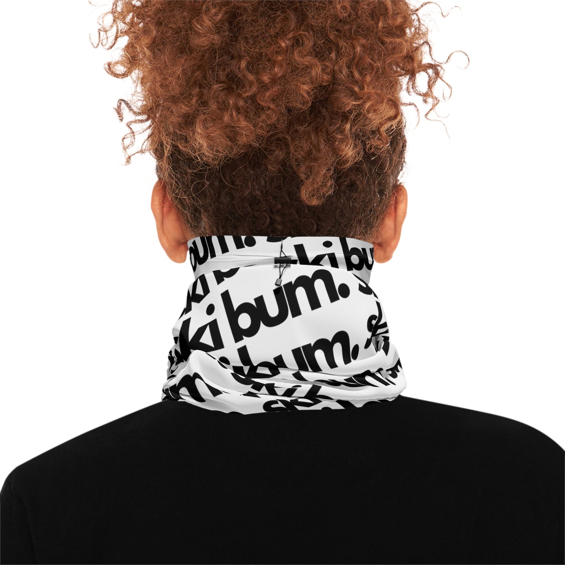 Unisex "Ski Bum" Winter Neck Gaiter With Drawstring - Telluride Shop