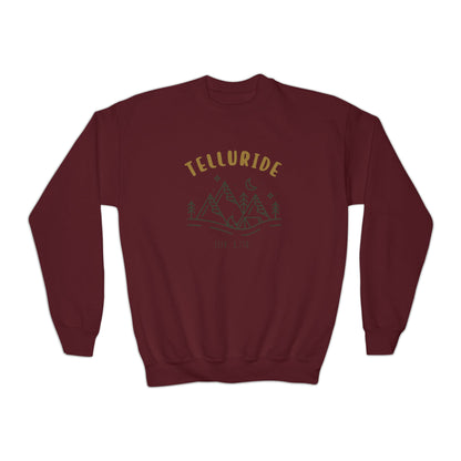 Youth Crewneck Telluride Sweatshirt - Telluride Shop