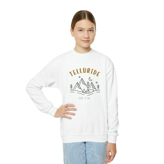 Youth Crewneck Telluride Sweatshirt - Telluride Shop
