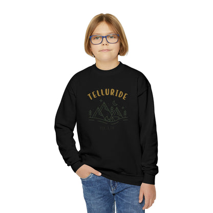 Youth Crewneck Telluride Sweatshirt - Telluride Shop